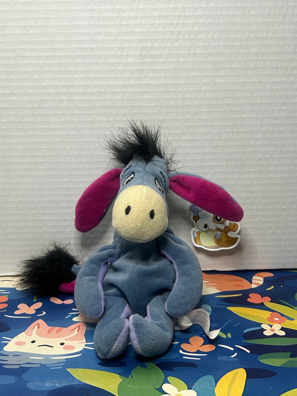 Disney Winnie the Pooh Eeyore Bean Bag Plush Stuffed Animal Toy Doll